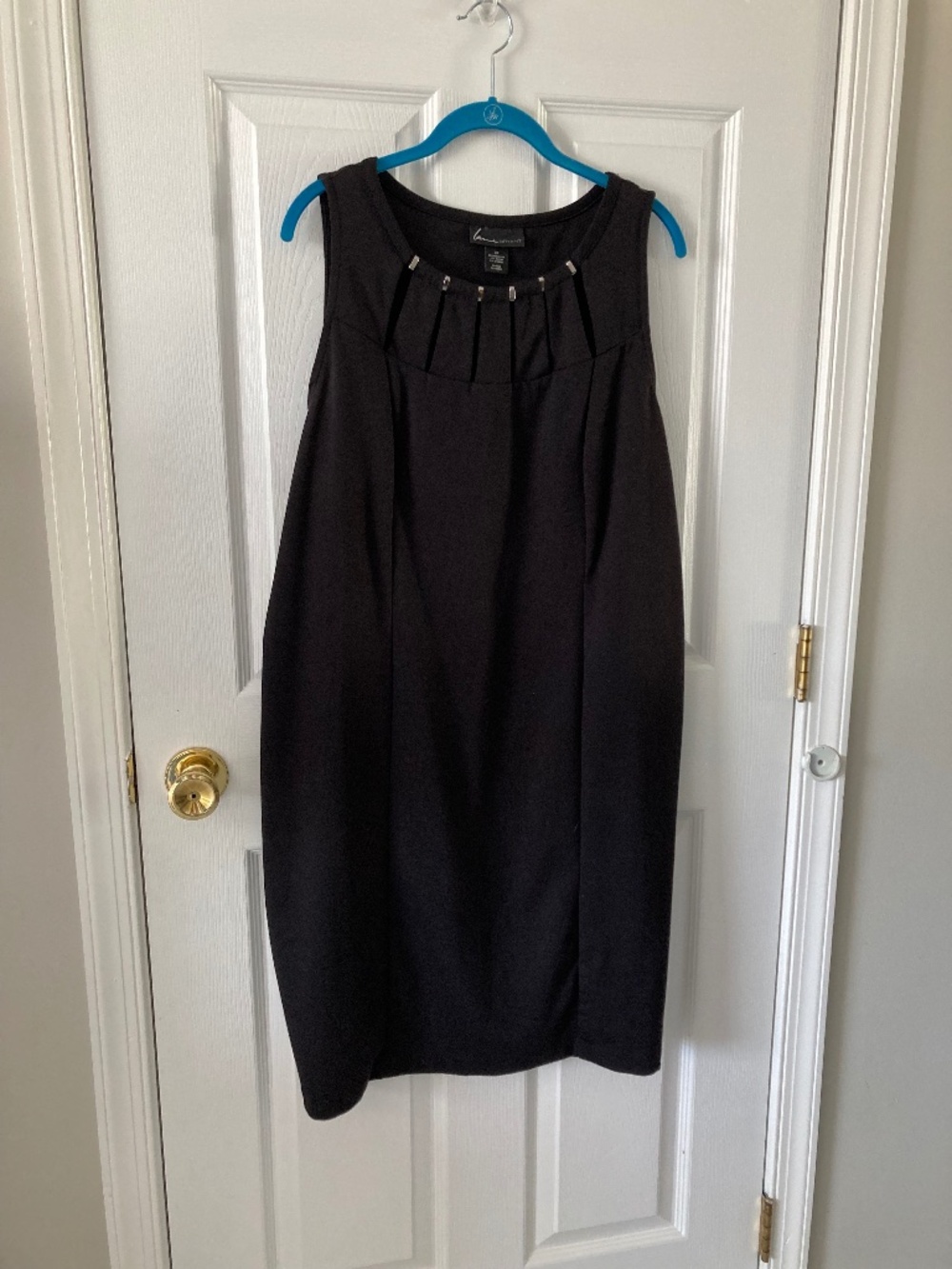 Black party dress with a little edge
